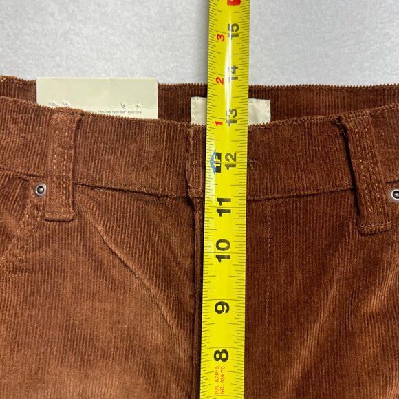 Mutual Weave Men's Brown Corduroy Relaxed Taper Stretch 5-Pocket Pants 36x32 NWT - Picture 9 of 10